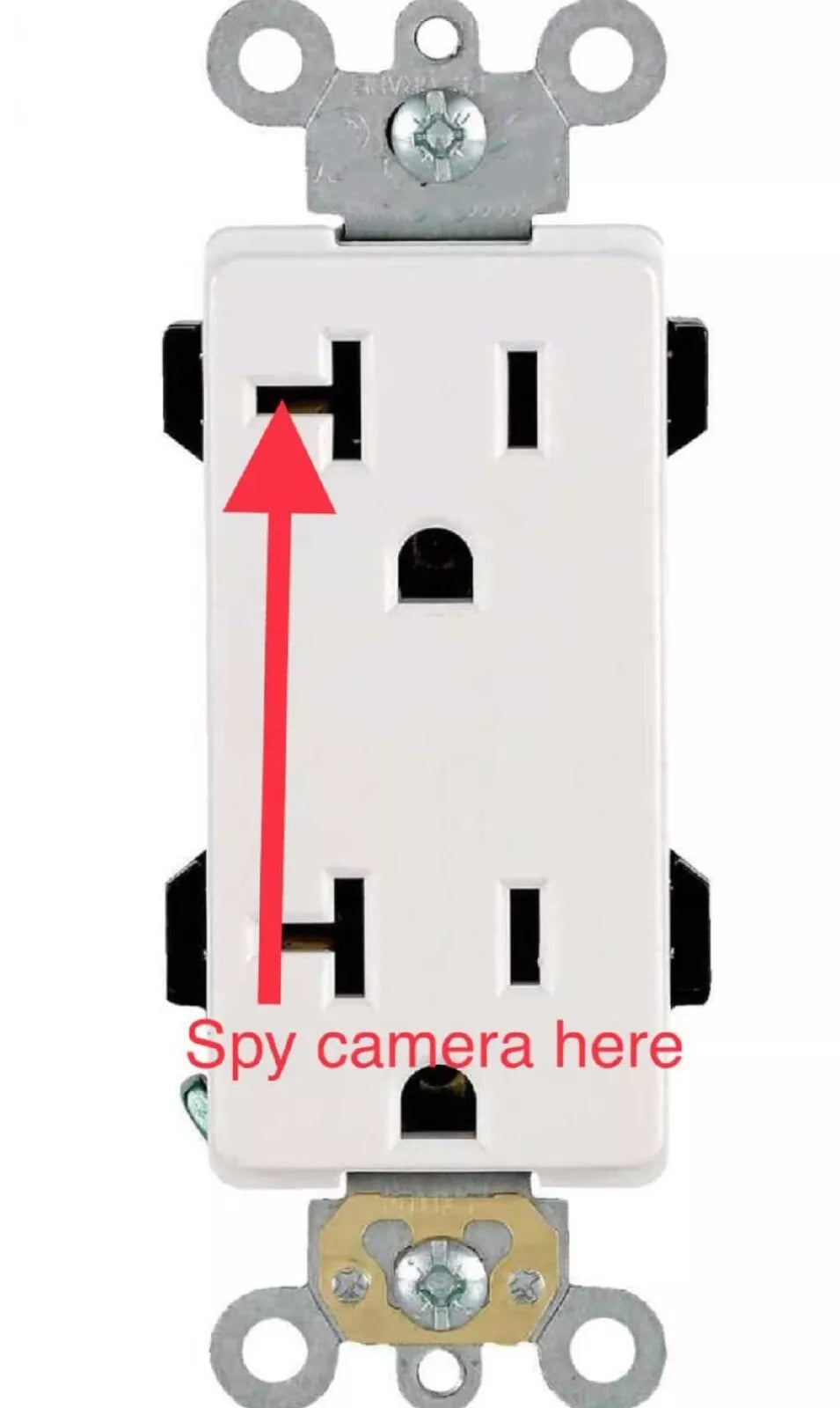 WiFi Wall Outlet Camera 4K/1080P Resolution Motion Detection Duplex